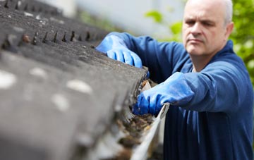 cleaning and inspecting Llangrannog roofs
